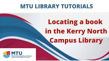 Locating a book in the Kerry North campus Library