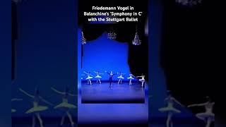 Friedemann Vogel in Balanchine’s symphony in C with the stuttgartballet #shorts #ballet #maleballet