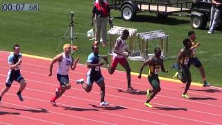 2015-05-03 A10 GMU Mens 100m Finals