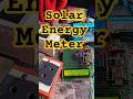 DIY Solar Energy Meter #solarenergy #diyprojects #freeenergy