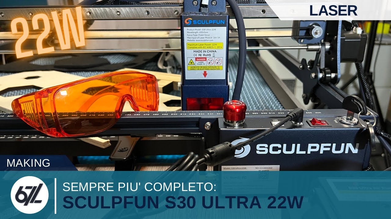 Sculpfun S30 Ultra 22W laser engraver review - awesome, though expensive -  The Gadgeteer