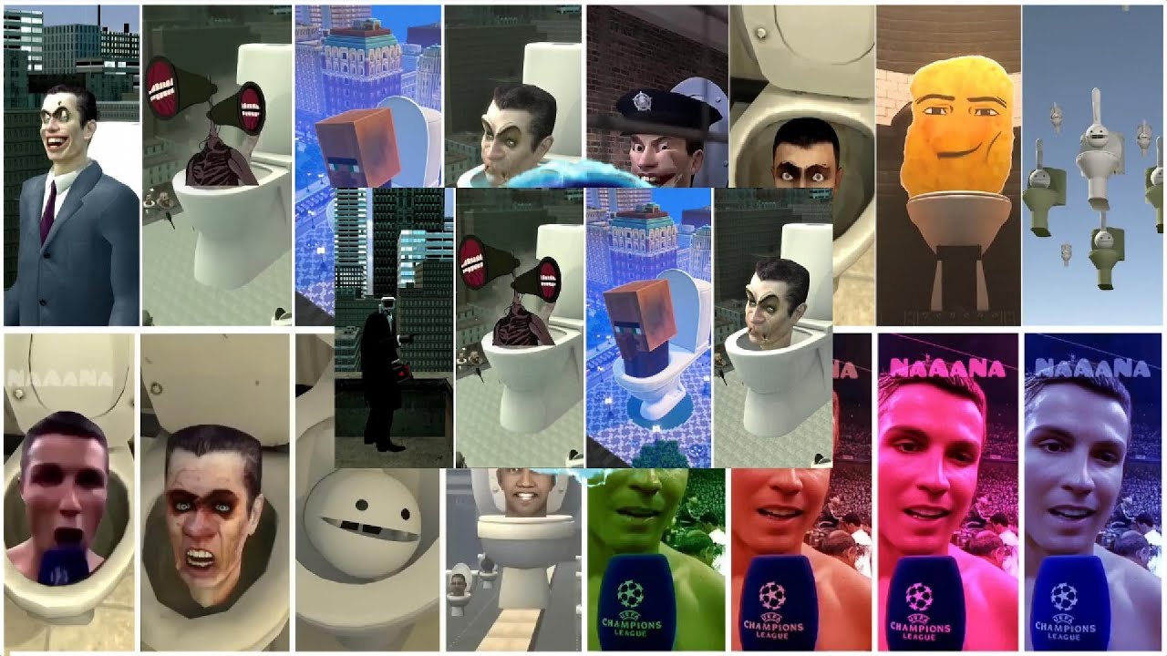 SKIBIDI TOILET MEGA BATTLE