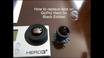 How to replace GoPro Hero 3+ Lens
