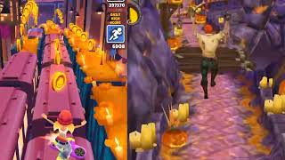 Subway Surfers VS Endless Run Jungle Escape | Subway Gameplay 2022 #gaming #video #LET'SPLAYTHEGAMES screenshot 5