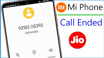 Call Ended Problem In Jio Sim Redmi | Call Ended Problem In Jio Sim Mi Phone