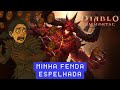 Meu resultado na fenda espelhada - Diablo Immortal
