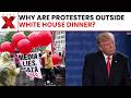 Why Are Protesters Targeting Trump Outside WH Correspondents’ Dinner? | NewsX