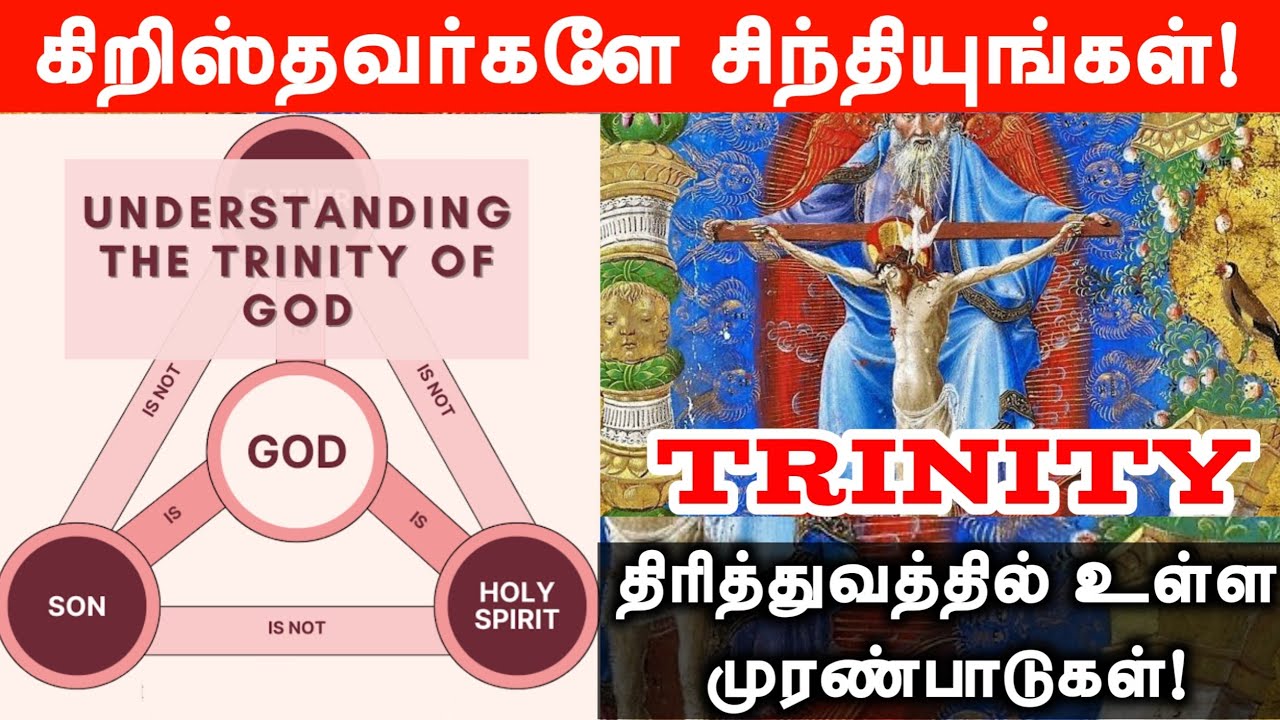 கிறிஸ்தவர்களே சிந்தியுங்கள்! Trinity திரித்துவத்தில் உள்ள முரண்பாடுகள்!┇ரிஸ்வின் BE (அழைப்பாளர்)
