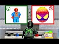 Lego Superhero Avengers Spider-Man Vs Pop it Spider-man Lego Stop Motion