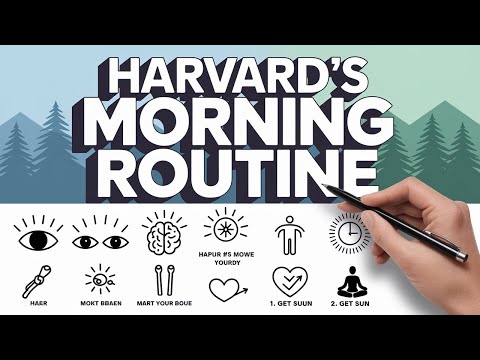 The Morning Routine That Harvard Researchers SWEAR By