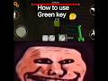 how to use Green key (the twins) #granny #trendingshort #horror #shortsfeed #vairal