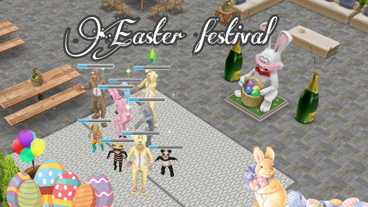 Easter festival🐣🐇 |SimsFreePlay|