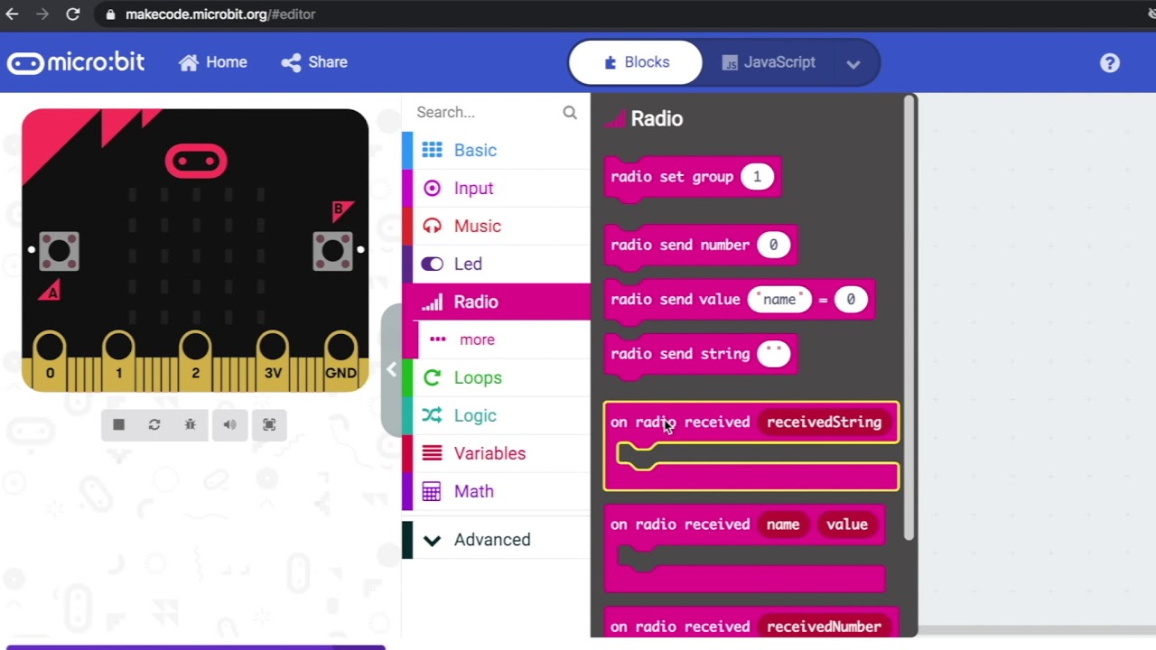 スマイルを送ろう | micro:bit