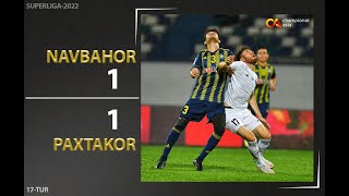 Superliga. Navbahor - Paxtakor 1:1 Highlights (28.08.2022)