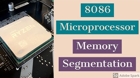 Memory segmentation of 8086 Microprocessor / Concept of Segment Address and Offset Address.
