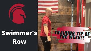 Unconventional Back Exercises: Swimmer’s Row