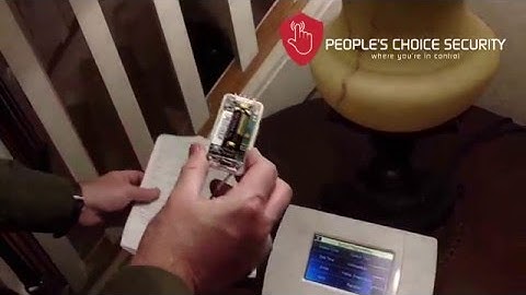 How to program the Honeywell wireless Water/Temp sensor