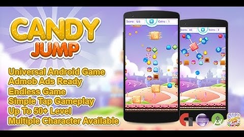 Candy Jump Android Source Code + BBDOC (Eclipse + Android Studio)