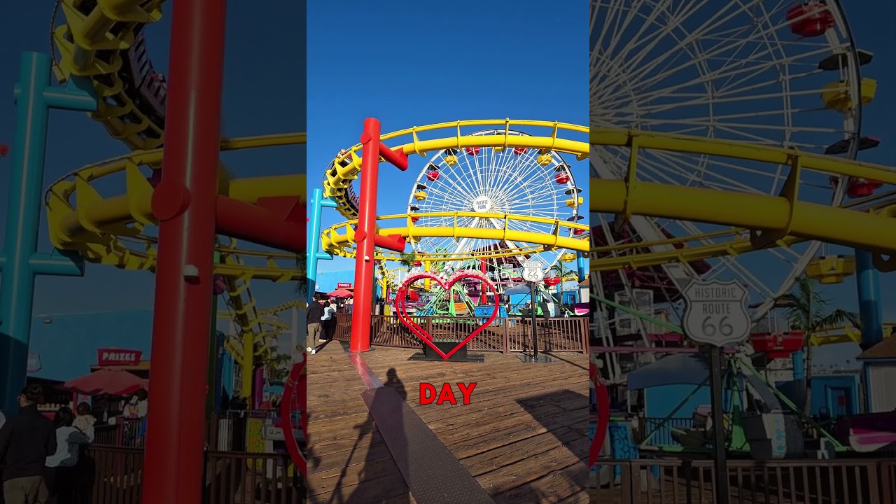 Вы видели новую художественную инсталляцию на пирсе Санта-Моники? ❤️