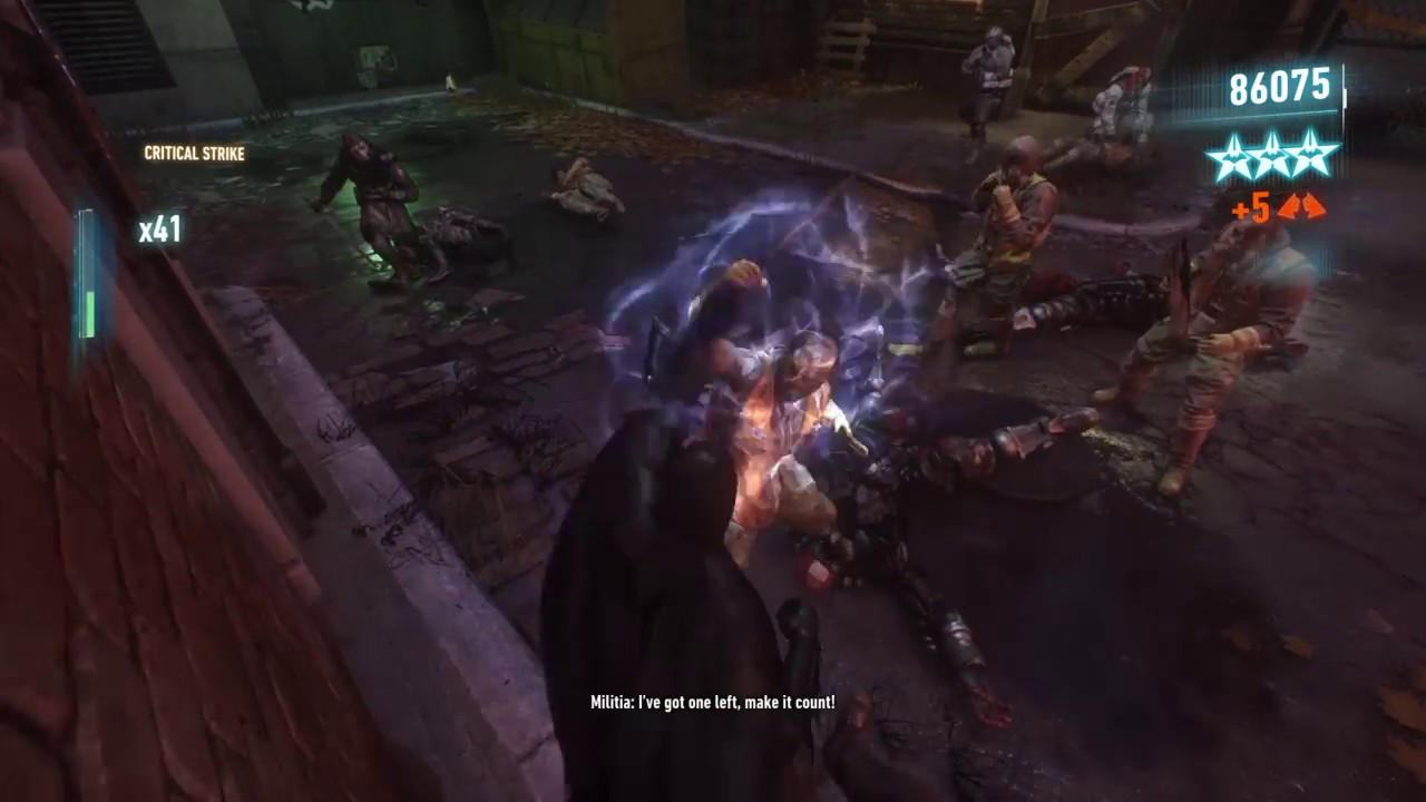 BATMAN™: ARKHAM KNIGHT - (Batman Category Fight #1) on Crime Alley Challenge Map