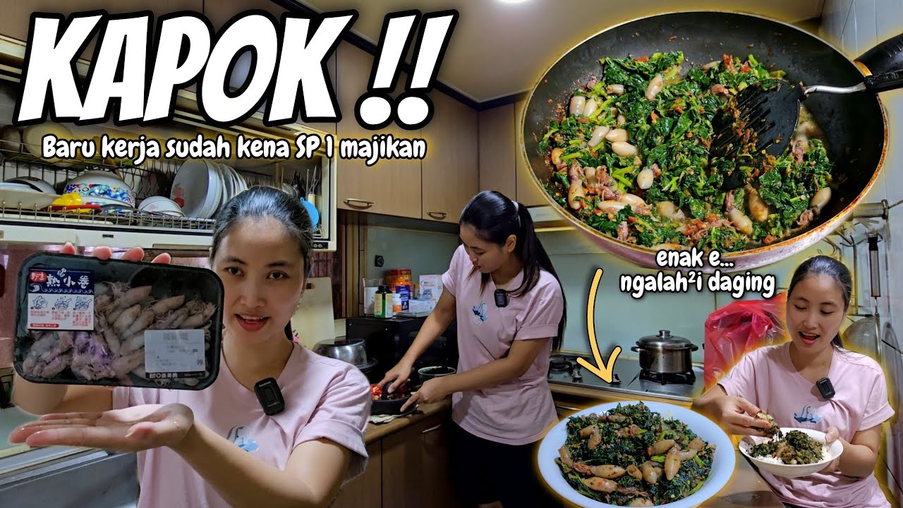 KAPOK KENA SP 1 MAJIKAN⁉️ MENU SEDERHANA YANG TIDAK SEDERHANA, KALAP ENAKE NGALAH²I DAGING‼️