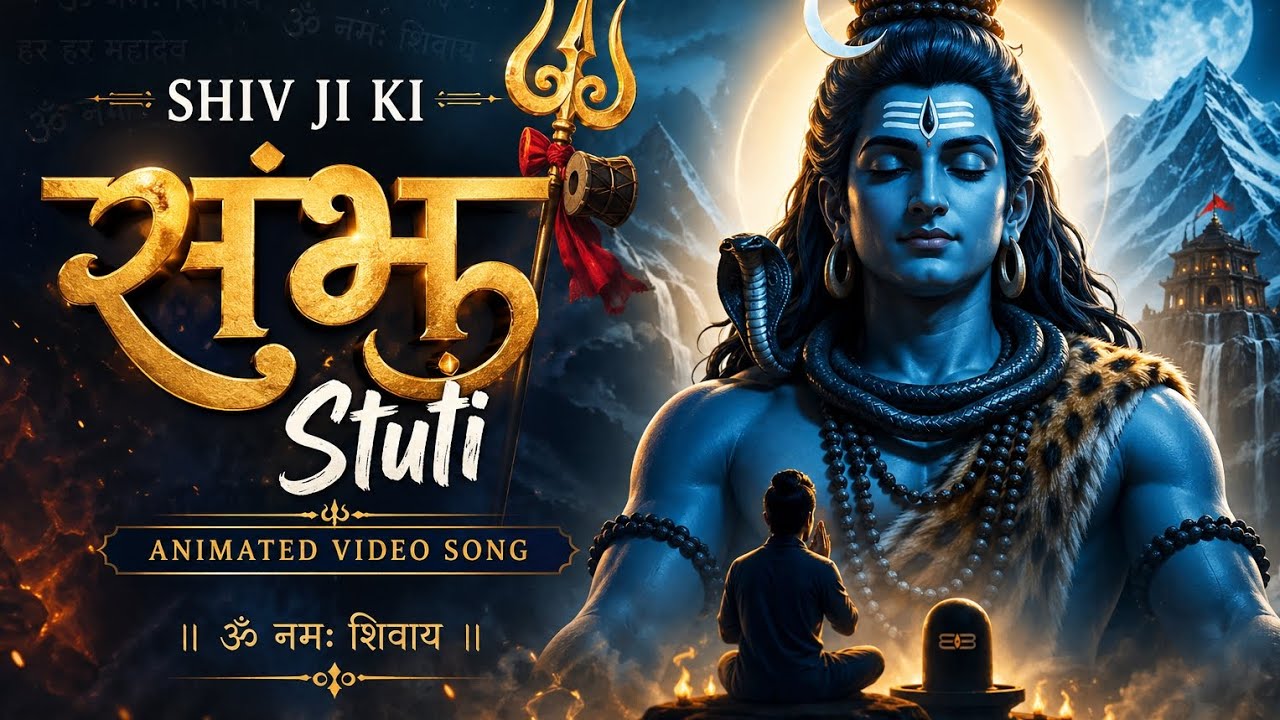 Sambhu stuti Full Animated Video song I Sambhu Stuti 🕉