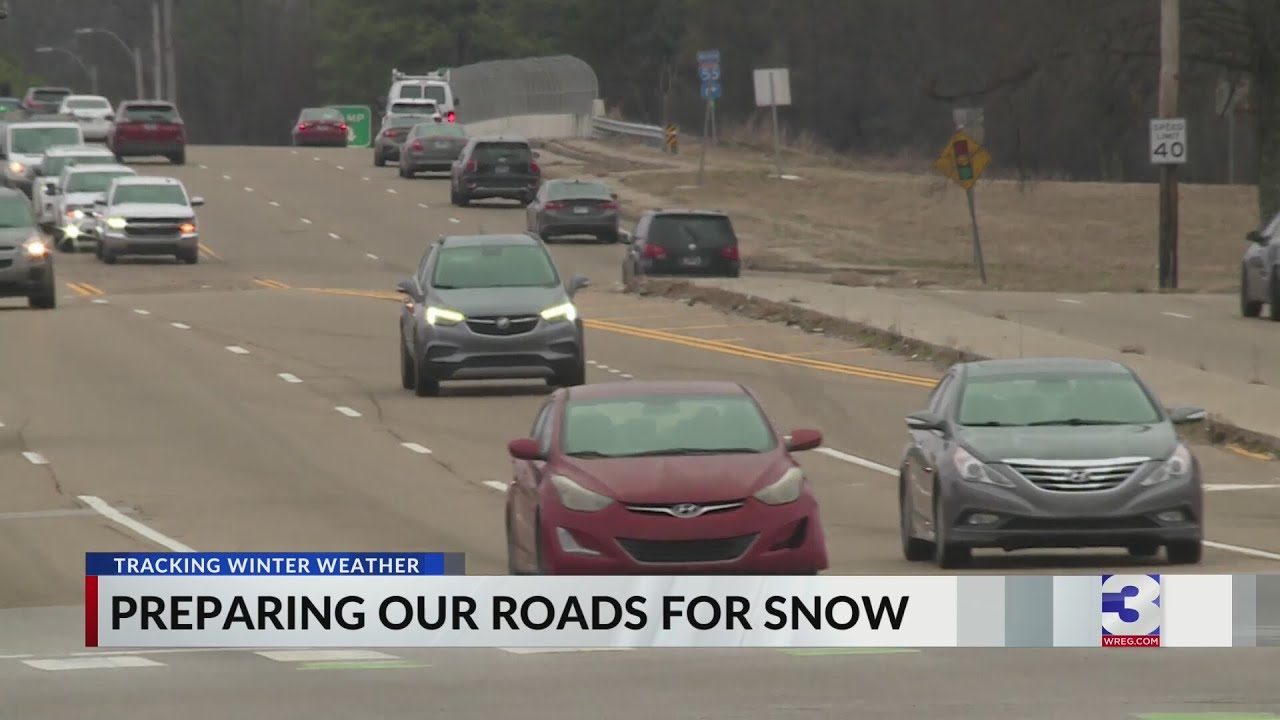 TN preparing roads for snow - YouTube