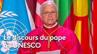 La Plus Terrible Des Oeuvres Humaines Est La Guerre Le Discours Du Pape À Lunesco