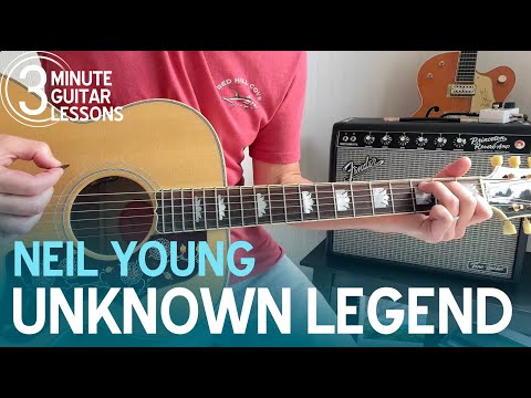 Learn Unknown Legend in 3 Minutes! Beginner Guitar Lesson (Neil Young)
