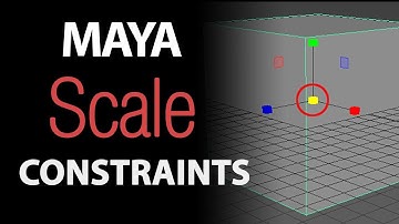 Maya Scale Constraint in a Minute