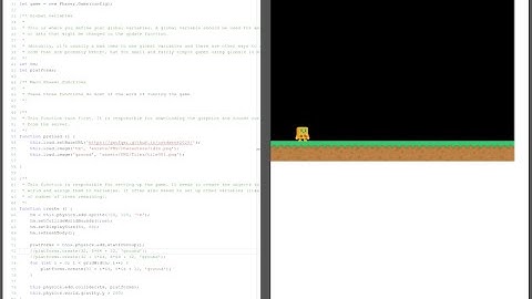 Phaser Tutorial for Computer Science Education Week 2020 (Part 1)