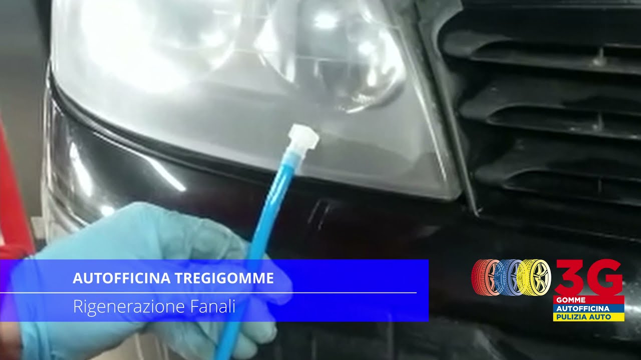 Rigenerazione Fanali Autofficina Tregigomme
