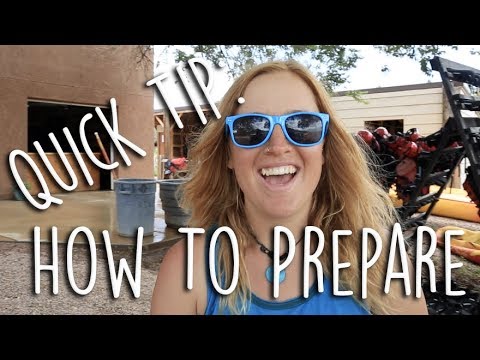 Quick Tip: How to Prepare for a Whitewater Rafting Trip | AAE