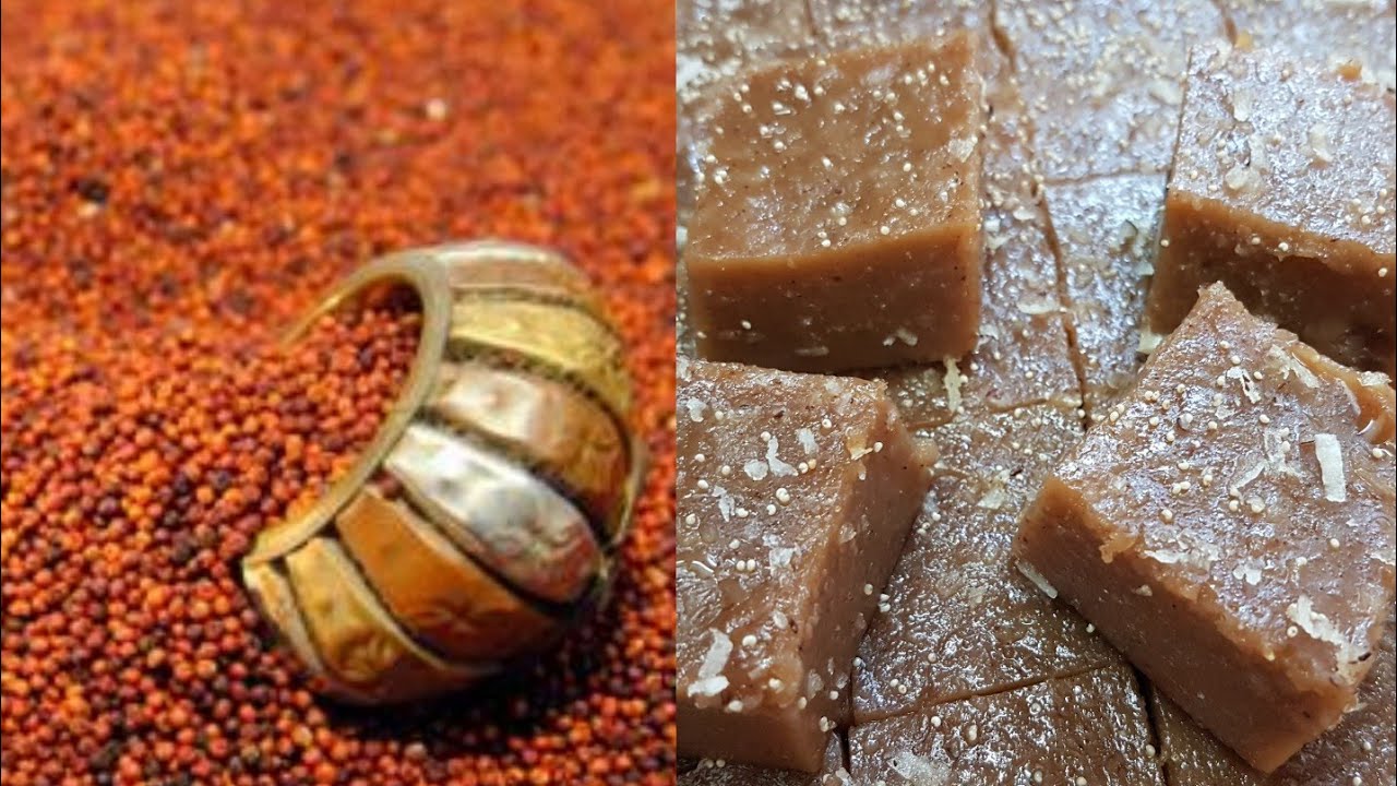 Ragi Halwa ರಾಗಿ ಹಾಲುಬಾಯಿ Halbai recipe in Kannada YouTube