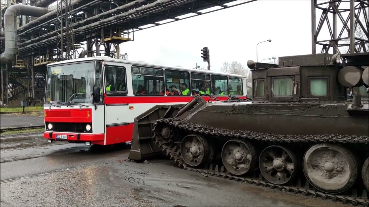 Karosa B732.1660 – exkurze do Liberty Ostrava (dříve Nová huť)