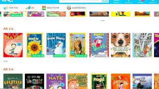 Searching for books on your AR level using EPIC