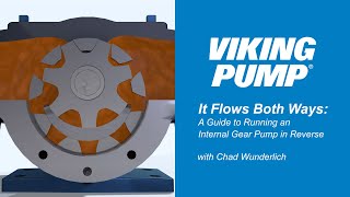 Running Internal Gear Pumps in Reverse