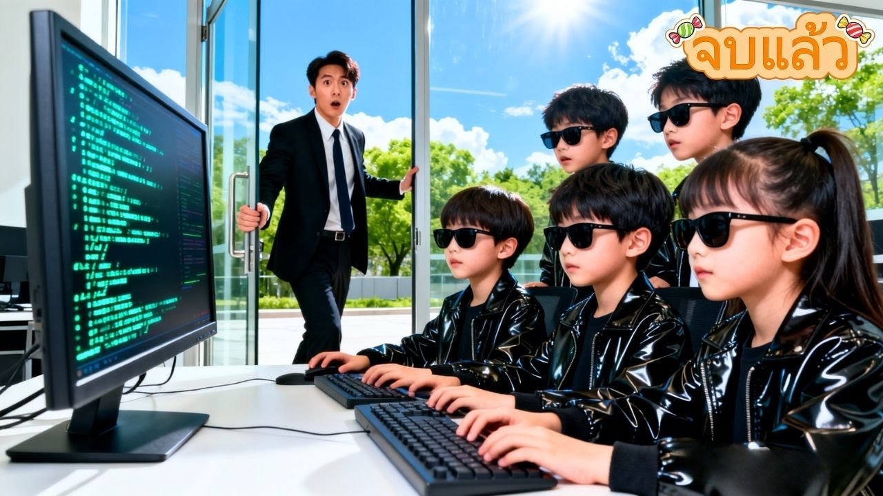 หลังลืมคืนเดียว 6 ปีผ่านไป CEO ช็อก! เจอแฮ็กเกอร์ 5 คนในออฟฟิศ แต่ดันหน้าเหมือนลูกฝาแฝดตัวเอง!? 🔥👥