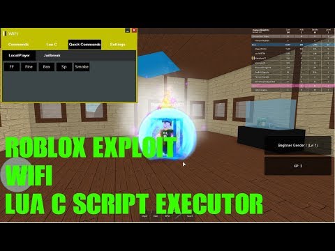 Roblox Hack:Wifi(Patched)LUA C Script Executor/Exploit