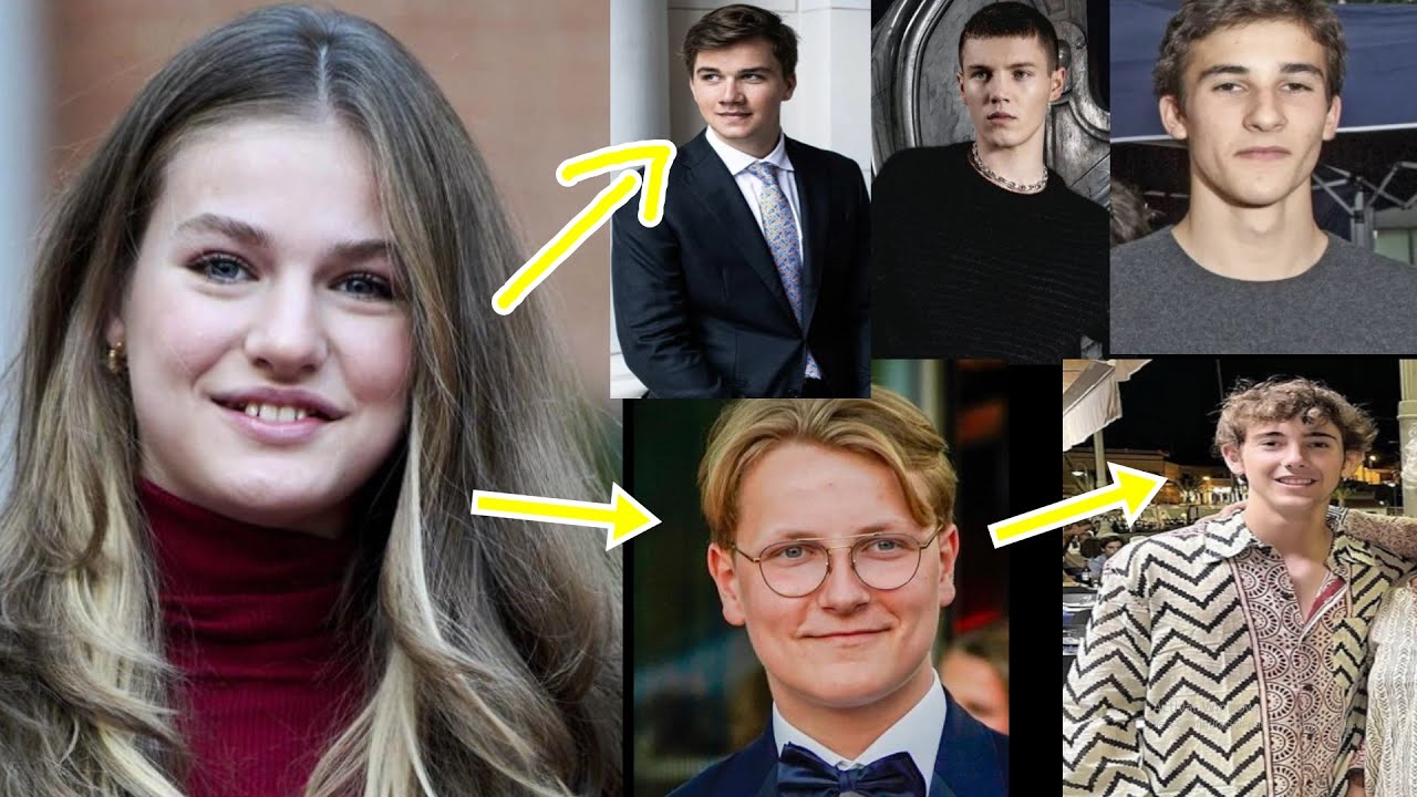 LA PRINCESA LEONOR  Y SUS PRETENDIENTES O FUTUROS CANDIDATOS