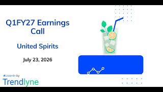 United Spirits Earnings Call for Q1FY27