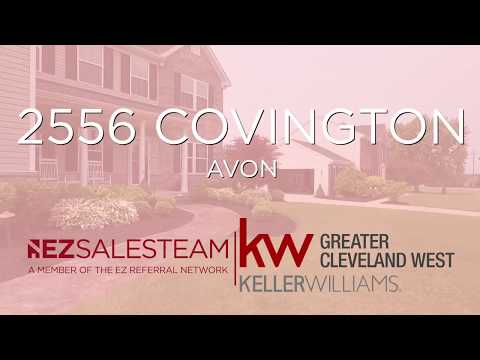 2556 COVINGTON PL, Avon, OH home video tour