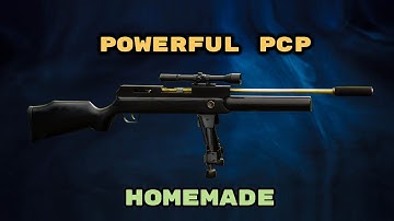 Most Powerful PCP Air gun | Homemade