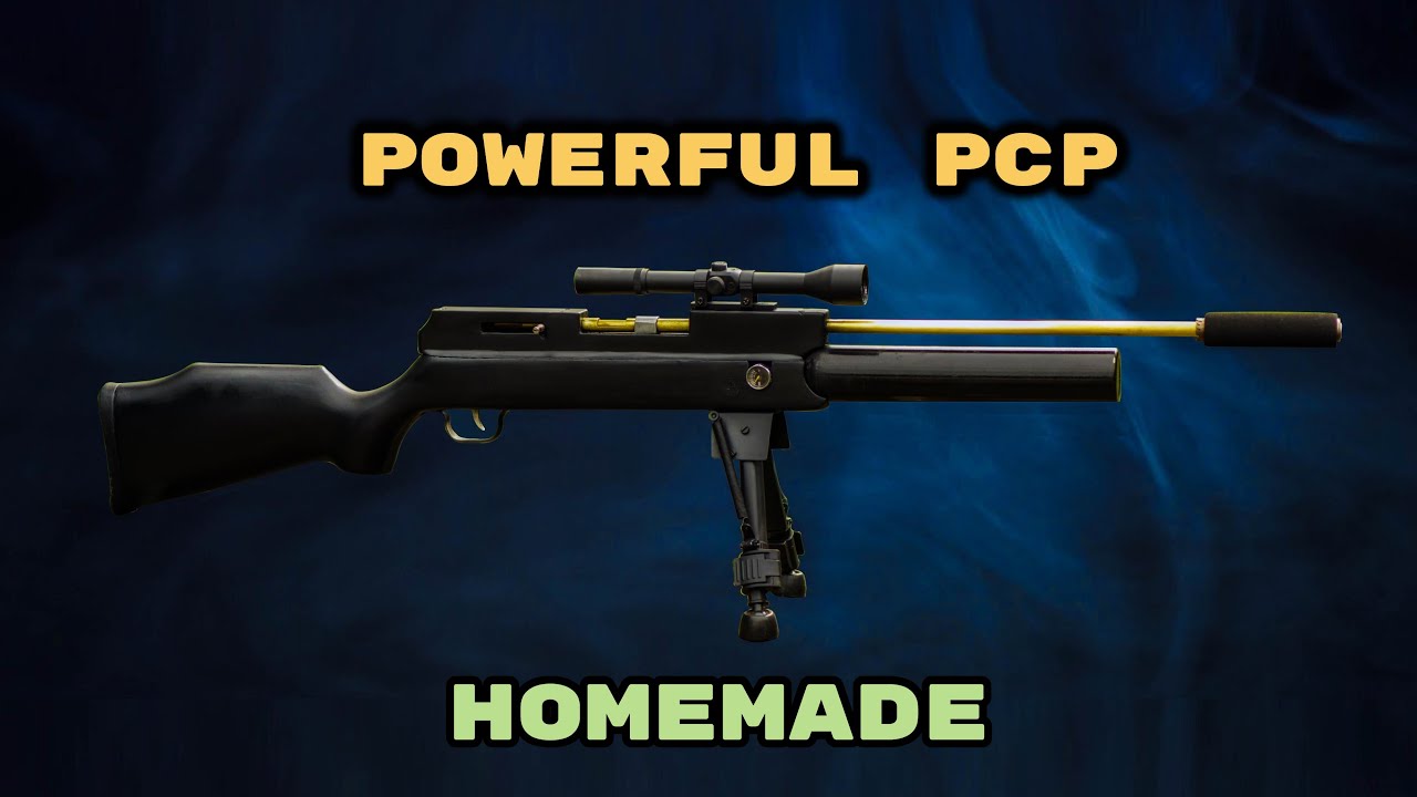 Most Powerful Pcp Air Gun Homemade Youtube