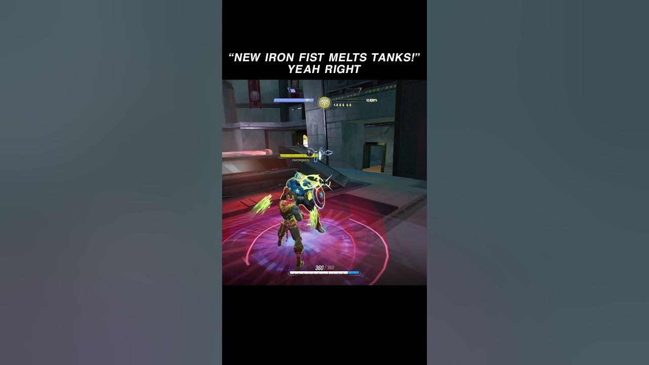 Iron Fist buffed? Yeah, in the wrong direction.  #marvelrivals