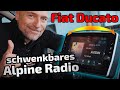 Schwenkbares Autoradio Fiat Ducato | Alpine Style X903D-DU2  | ARS24