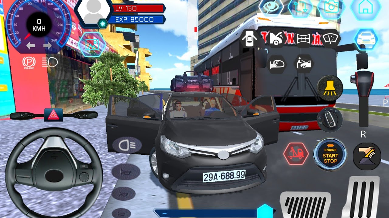 Car Simulator Vietnam - Toyota Car Games Village Driving 3D - Car Game Android Gameplay