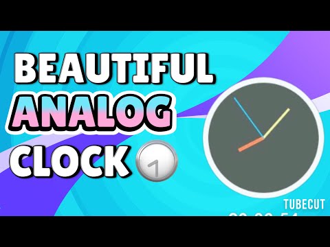 Create a beautiful Analog Clock by using HTML,CSS,JavaScript🕣