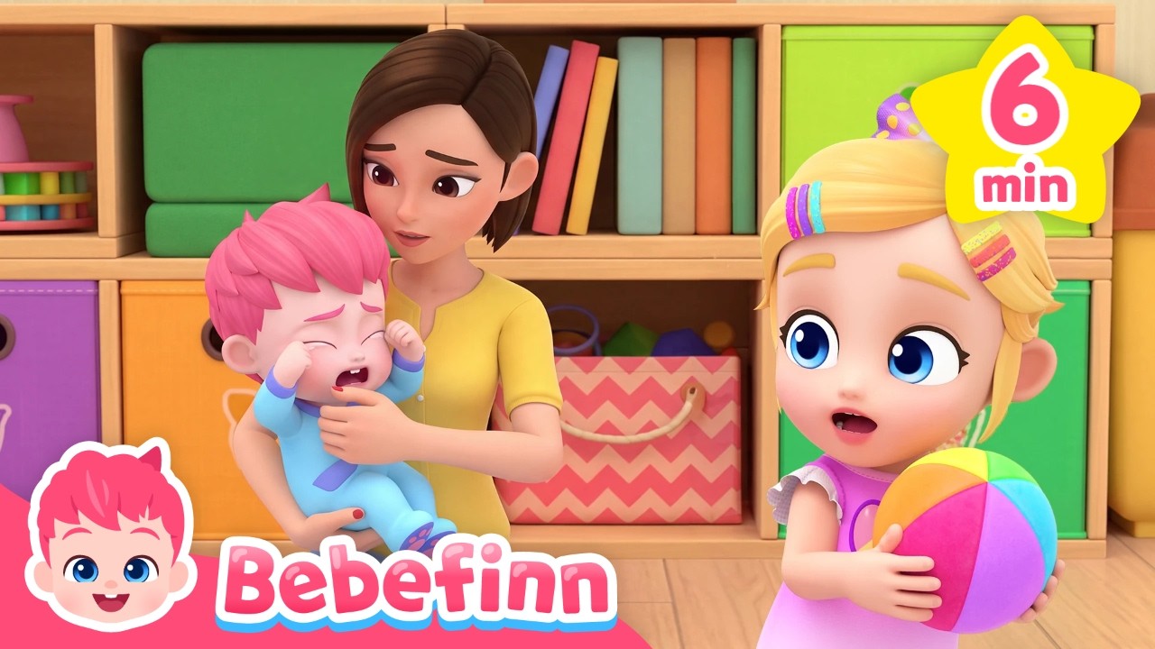 Don't Cry, Use Your Words!🗣️｜Learn Good Habits & Express Your Feelings! 💛｜Bebefinn Nursery Rhymes