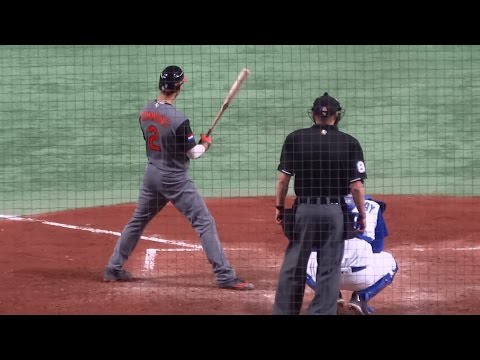 2017/3/13　アンドレルトン・シモンズ （WBCオランダ代表）　イスラエル戦での3安打